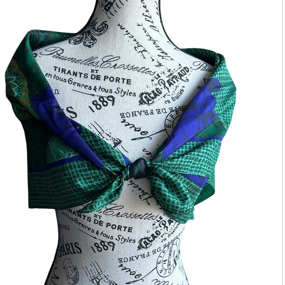 Christian Dior large silk scarf